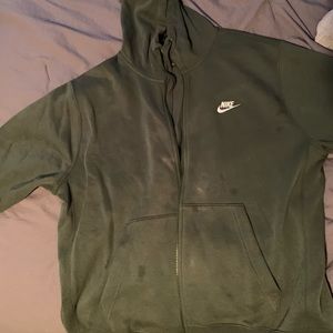 Green Nike Hoodie